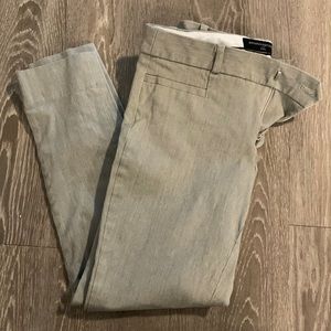 Banana Republic Light Grey Straight leg dress pants, like new